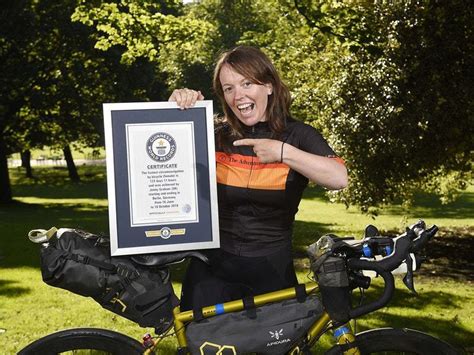 Scottish Woman Claims World Record For Fastest Circumnavigation By Bicycle Shropshire Star