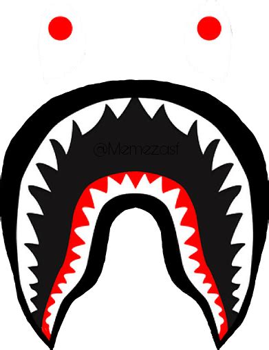 Bape Logo Supreme Hypebeast Shark Teeth Bathingape Eyes
