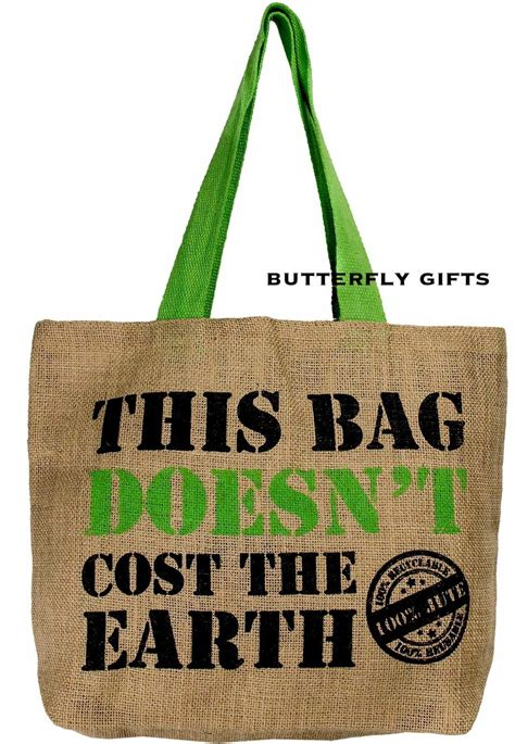 2 X Natural Eco Friendly Grocery Shopping Bag Jute Hessian Shopper