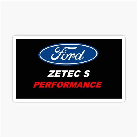 Zetec S Stickers Redbubble