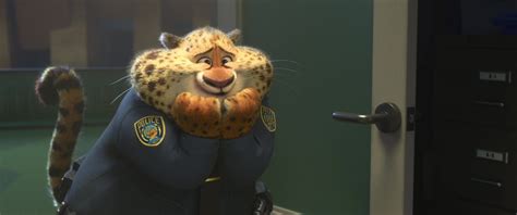 Benjamin Clawhauser Personnage Zootopie Disney Planetfr