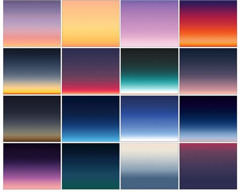 70 Gradient Sky Overlays Photo Gradients Photoshop Etsy