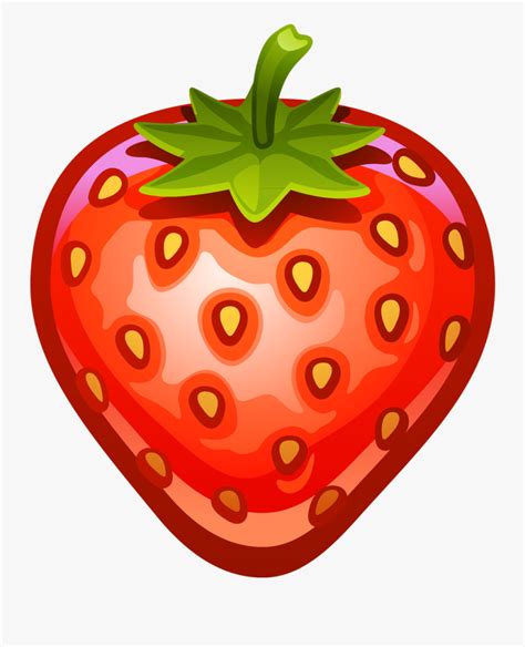 Strawberries Cartoon Free Transparent Clipart Clipartkey