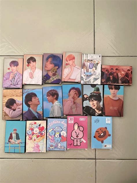Bts And Bt21 Photocards Hobbies And Toys Memorabilia And Collectibles K