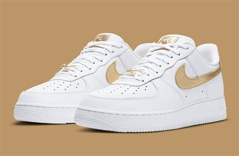 The Air Force 1 Gears Up With Gold Foil And Elegant Encrusted Hardware