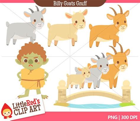 Instand Download Three Billy Goats Gruff By Littleredsclipart 450