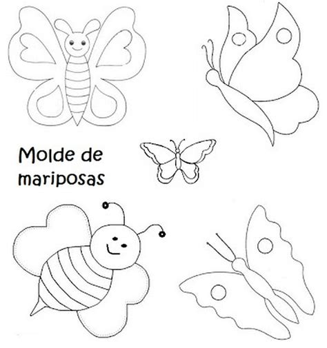 Lista Foto Plantillas Moldes De Mariposas Para Imprimir Lleno