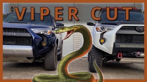 Viper Cut High Clearance Bumper Chop 5th Gen 4runner Bumper Mod