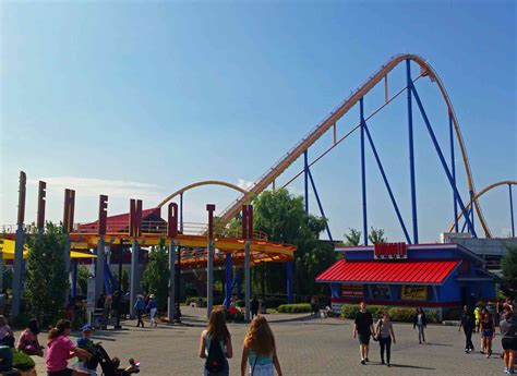 Behemoth Roller Coaster At Canada S Wonderland Parkz Theme Parks