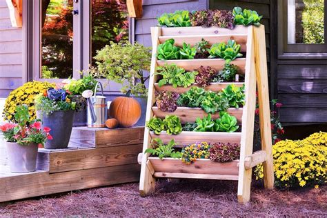 How To Build A Vertical Herb Or Lettuce Planter Bonnie Plants