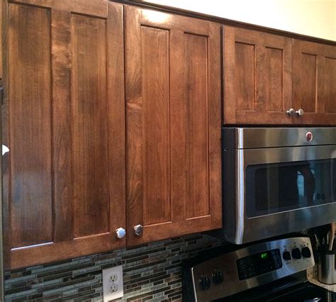 Maple Cabinets Stained Walnut Project Gallery Classic Refinishers