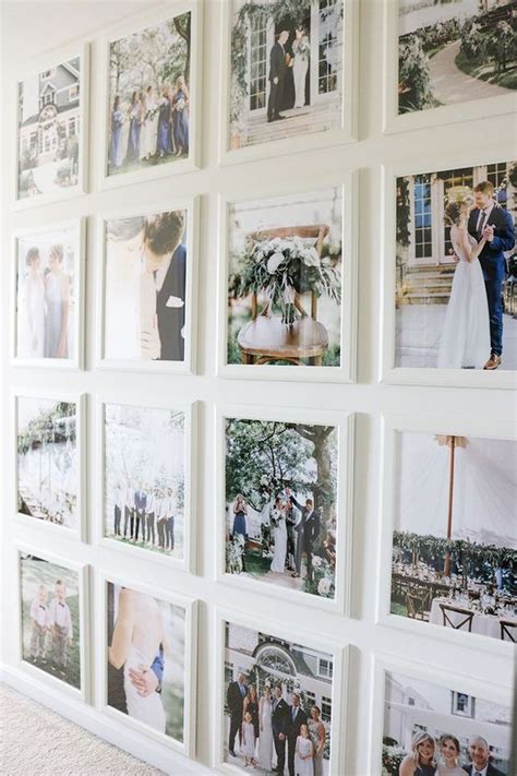 Can you put wedding photos in your home? 10 ways to display wedding photos after the day | Articles ...
