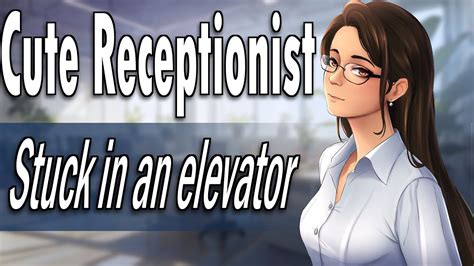 Stuck In An Elevator With A Cute Receptionist 💜 [asmr Roleplay] [co Workers] [intern Listener