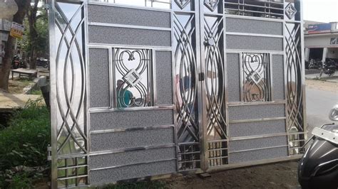 New modern steel gate design. Steel gate design photos!! new modern steel gate design ...