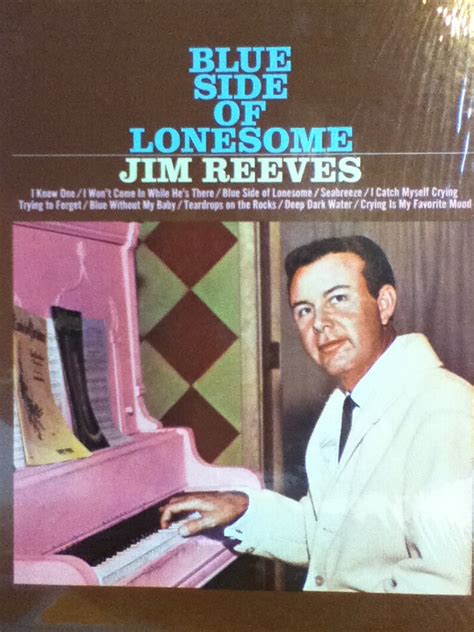 Jim Reeves Blue Side Of Lonesome Vintage Vinyl Record Album Lp Etsy