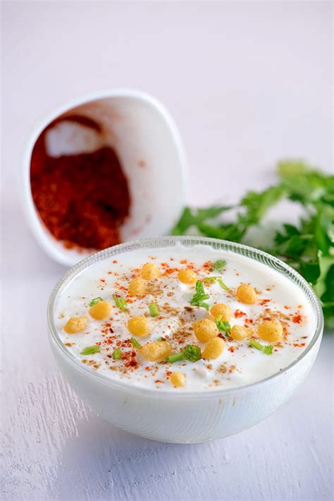 Boondi Raita Recipe A Simple Side Dish For A Spicy Indian Meal My