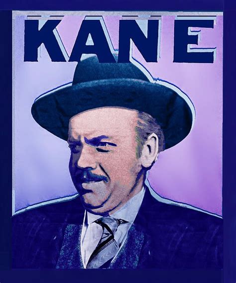 Citizen Kane Orson Welles Campaign Poster By Tony Rubino Citizen Kane