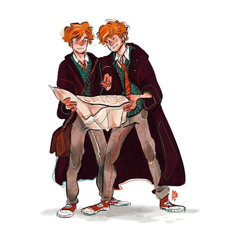 Happy Birthday Fred And George Weasley Art By Smelslikeart Pinned By