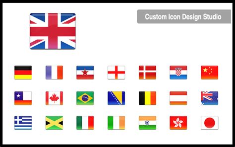 All In One Country Flag Icon By Customicondesign On Deviantart