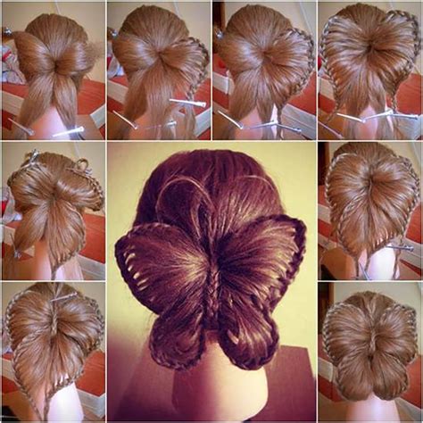 So don't feel tempted to straighten it everyday. Step by Step: Butterfly Braid Hairstyle
