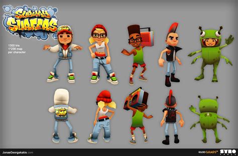 Subway Surfers Characters Ages