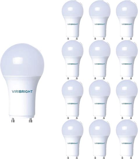 Viribright Gu24 Led Bulbs 8w 60 Watt Equivalent Light Bulbs
