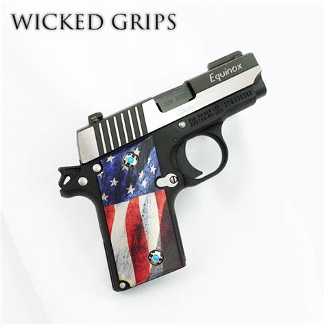 Sig Sauer P238 Custom Pistol Grips American Flag V2 Wicked Grips