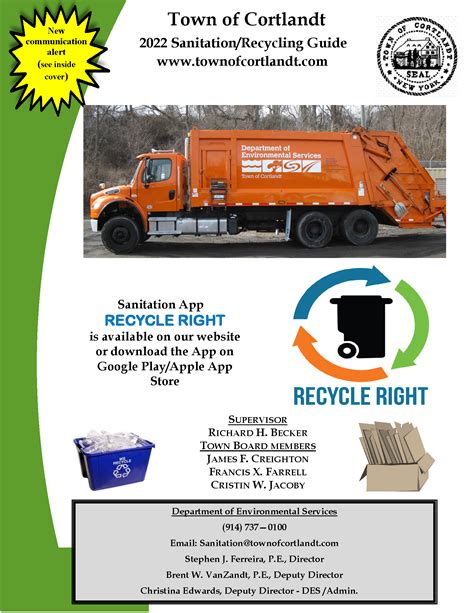 2022 Sanitationrecycling Guide Town Of Cortlandt Ny News