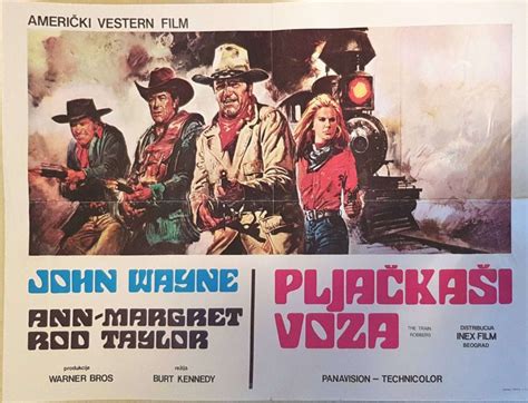 The Train Robbers 1973 Filmski Plakat