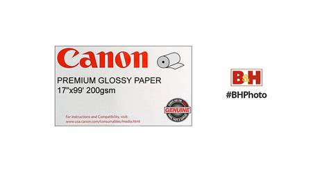 Canon Premium Glossy Paper 200gsm 17 Wide Roll 99