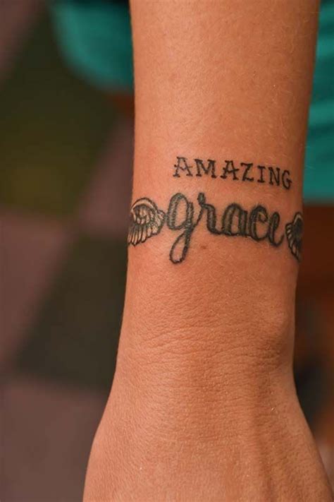 Pin By Lisa Nathe On Tattoo Grace Tattoos Inspirational Tattoos