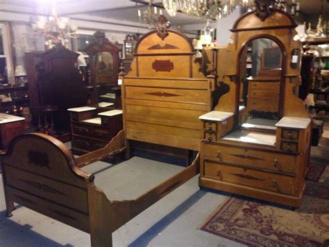 Maybe you would like to learn more about one of these? Antique Eastlake c.1860 Ash hand carved bedroom set w ...