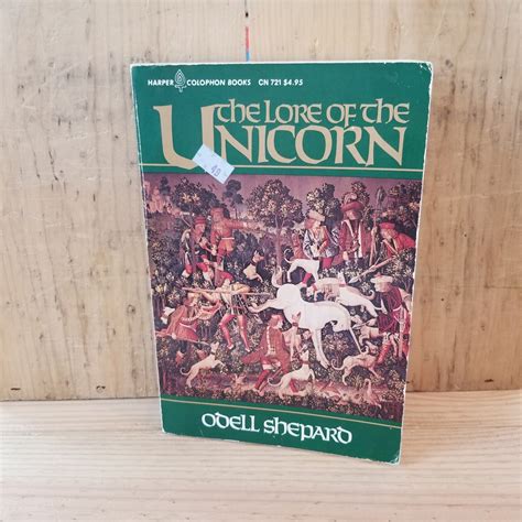 The Lore Of The Unicorn Odell Shepard 1979 Vintage Etsy