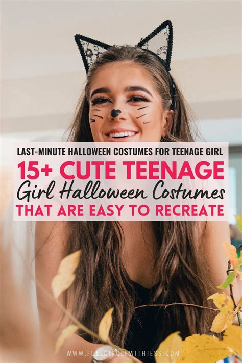 Last Minute Halloween Costumes For Teenage Girl 15 Cute Teenage Girl H Costumes For