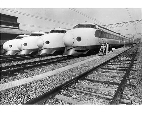 Print Of Bullet Trains Train Photo Railway Station