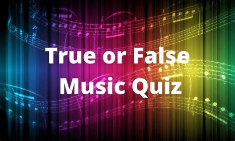 True Or False Music Quiz 50 Music Trivia Questions With Answers
