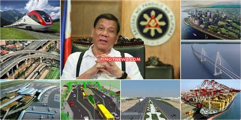 pres duterte 64 big ticket projects roads railways airports seaports now in progress in