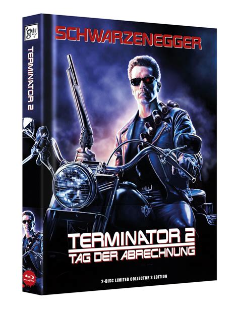 Ihr Uncut Dvd Shop Terminator 2 Limited Wattiertes Mediabook Blu Raydvd 1991 Blu Ray
