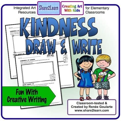 Kindness Writing Draw And Write Kindnessnation Character Education