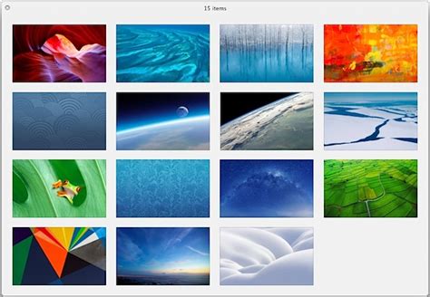15 Beautiful New Wallpapers From Os X Mountain Lion