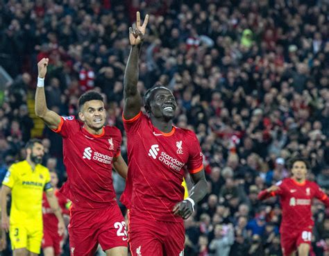 Liverpool 2 0 Villarreal Mane Leads Reds To Dominant Win