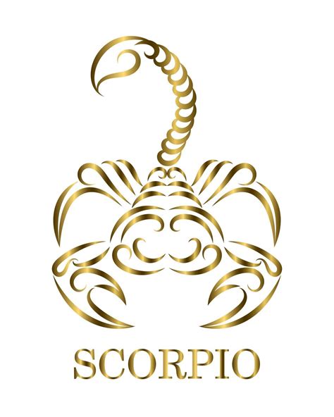 Scorpio Zodiac Line Art 2405627 Vector Art At Vecteezy