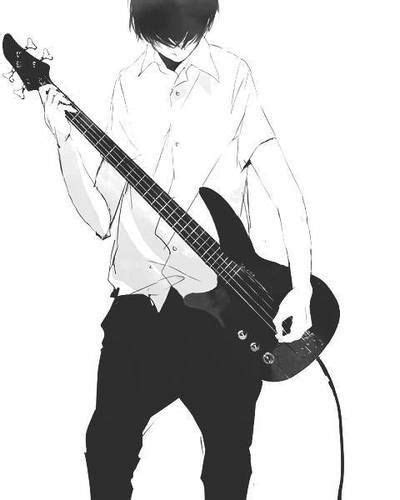 Guitar Anime Drawings Anime Boy Anime Music