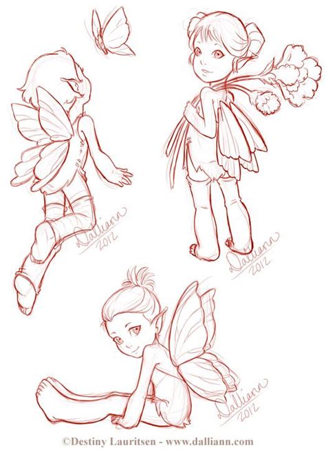 Illustration And Design By Destiny Lauritsen Fairy Drawings Fairy Art