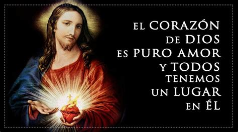 El Corazón De Dios Es Puro Amor Y Todos Tenemos Un Lugar En él Afirma