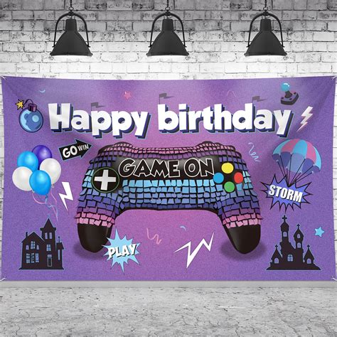 Buy Video Game Backdrop Banner Game On Controller Pinata Banner Gaming