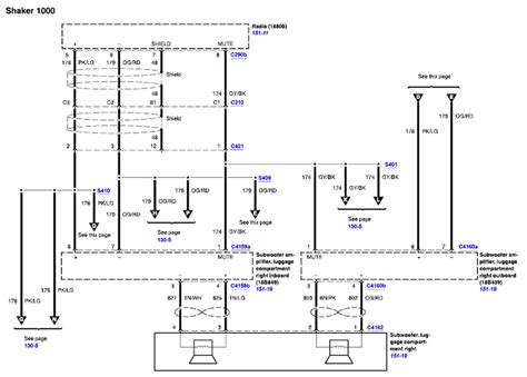 Every little bit helps keep us running and adding more. Need a diagram of a shaker 500 audio system/color codes ...