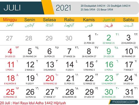 Kalender 2021 Hijriyah Latest News Update