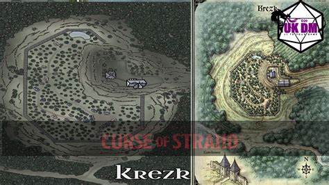 Krezk Maps From Curse Of Strahd Map Cursing Night Time