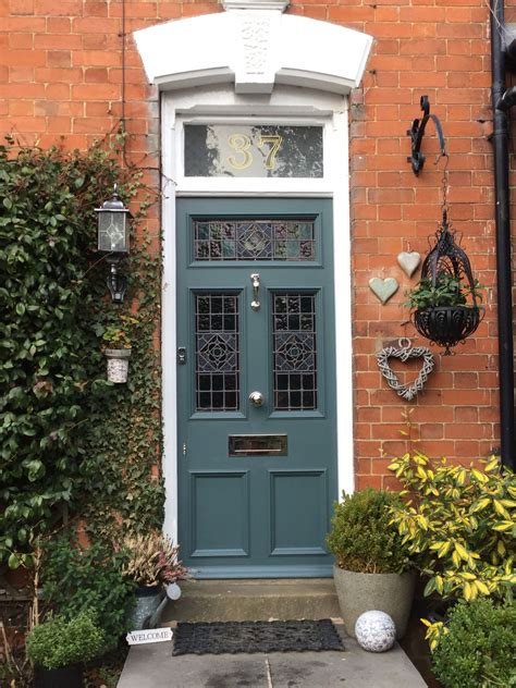Farrow And Ball Inchyra Blue On Our Beautiful Front Door This Is My
